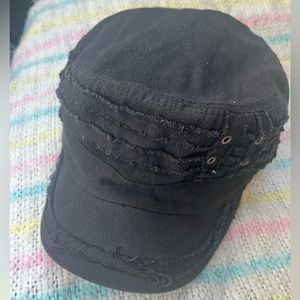 Black Manhattan Hat Company Cadet hat